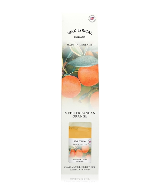Wax Lyrical Fragranced Reed Diffuser 100 ml Mediterranean Orange Wax Lyrical Fragranced Reed Diffuser 100 ml Mediterranean Orange